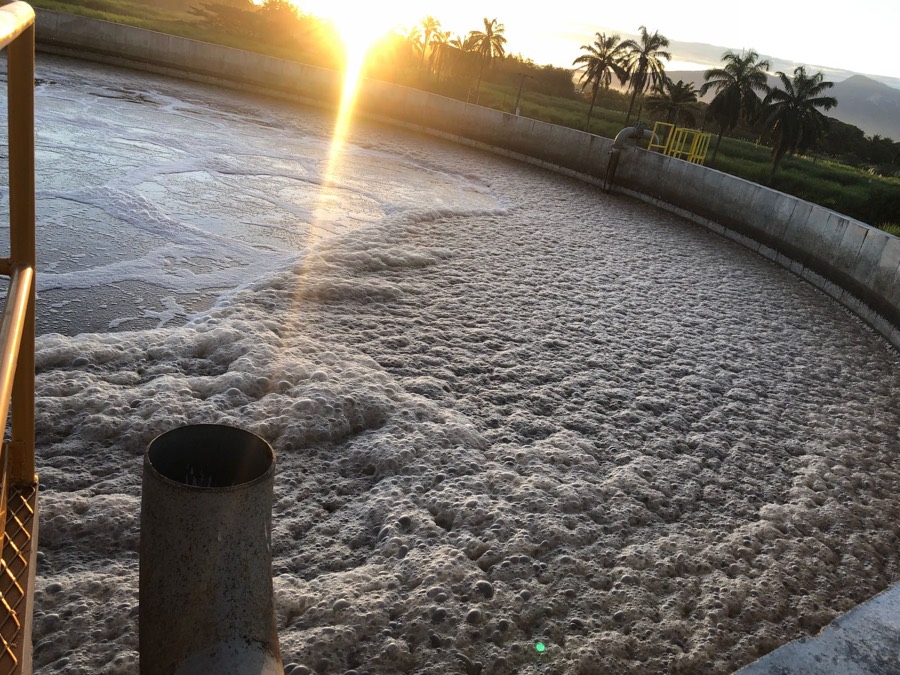 Planta de tratamiento de aguas residuales (PTAR) de Ingenio La Cabaña